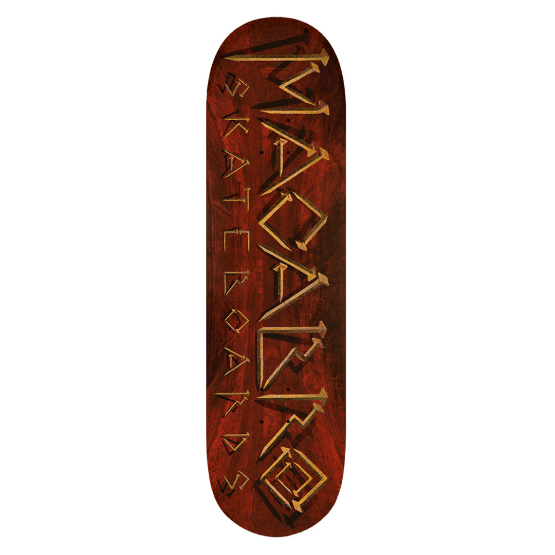 Logo Macabro '24   8.375 - Macabro Skateboards