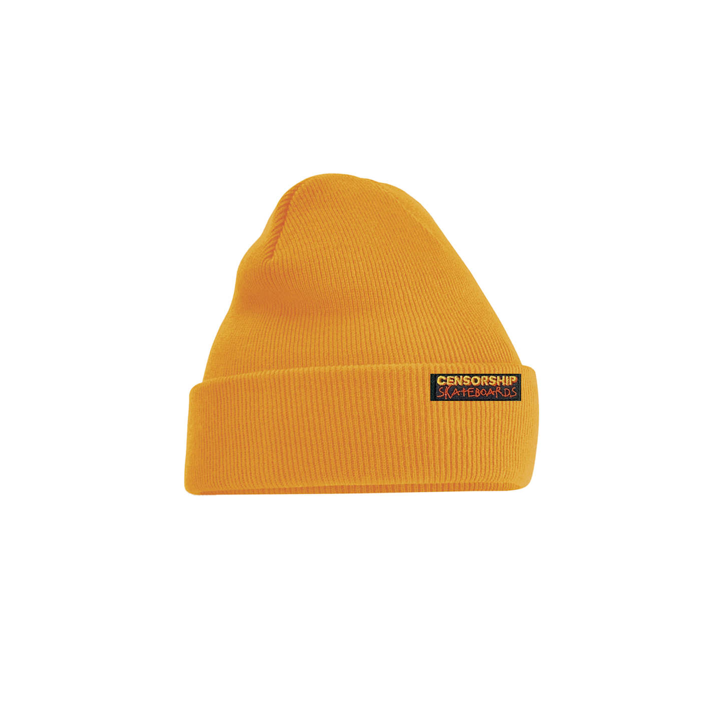 Banned Beanie Orange - Censorship