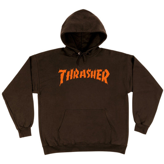 Burn It Down Dark Chocolate Hood - Thrasher Magazine