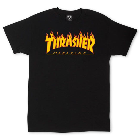 Thrasher Flame Logo Tee - Thrasher Magazine