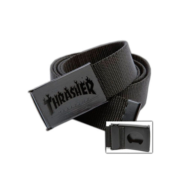 Thrasher Flame Bottle Belt - Thrasher Magazine