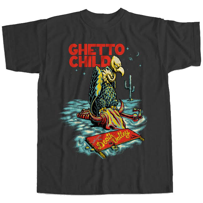 Mojave Black Tee - Ghetto Child