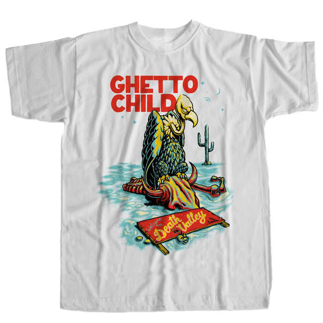 Mojave White Tee - Ghetto Child